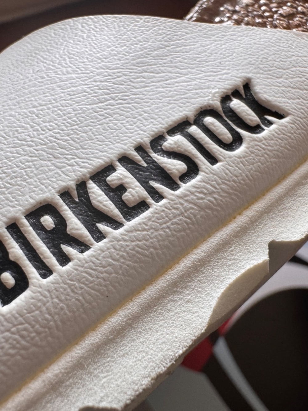 Birkenstock Madrid White Birko-Flor Sandals | EU 39 | Like New | Made in Germany - Picture 4 of 8